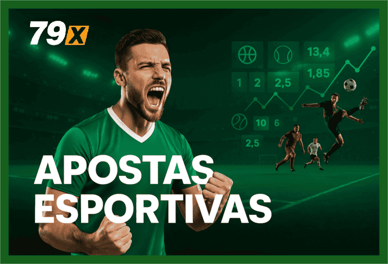 Aposte em apostas esportivas no cassino online 79XBET